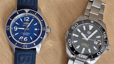 breitling superocean vs tag aquaracer|Breitling vs. Tag Heuer Watches (Here’s EVERYTHING You.